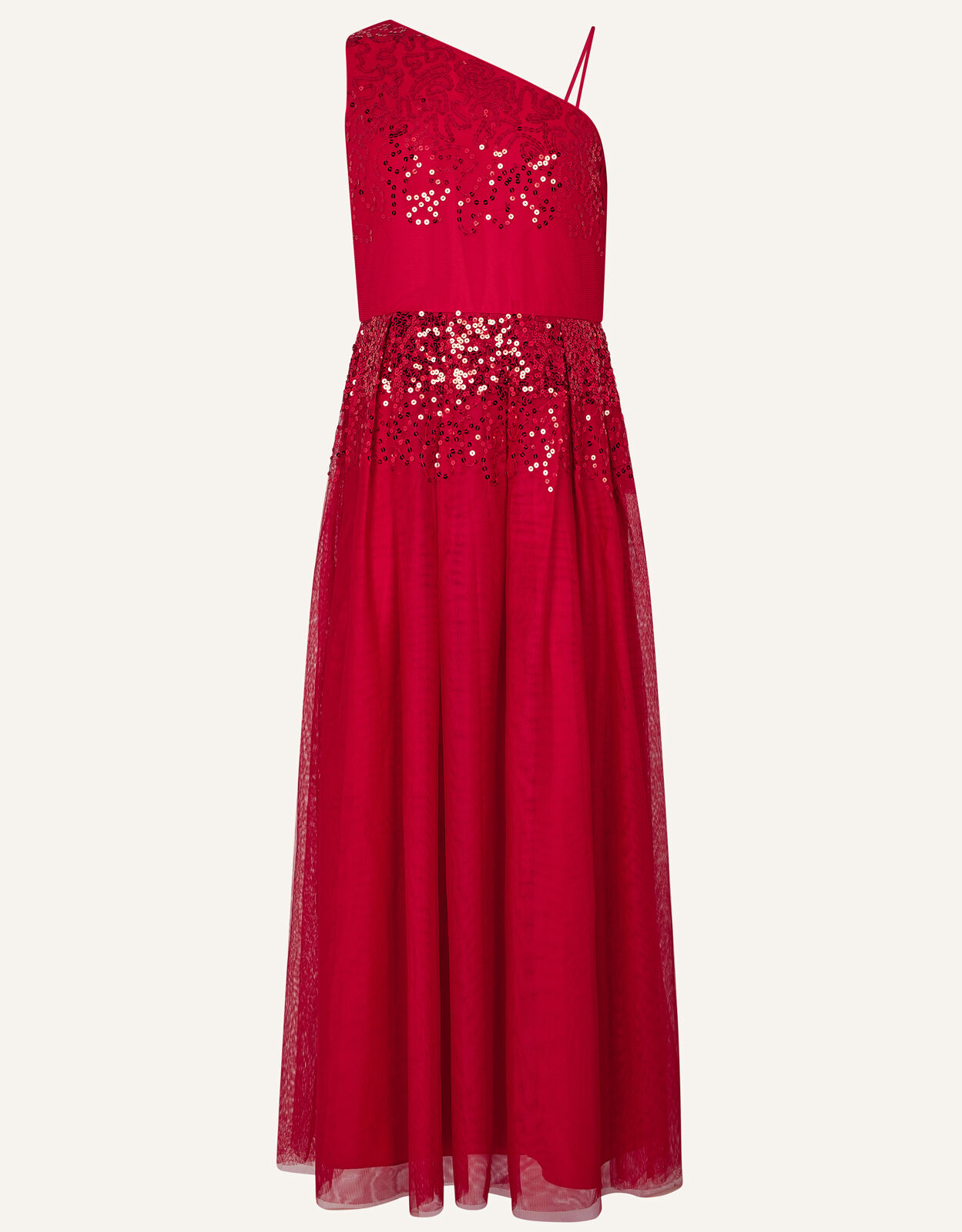 Elish One-Shoulder Prom Dress Red ...